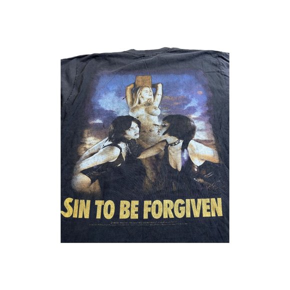Vintage Cradle Of Filth Sin To Be Forgiven Tour Shirt Heavy Metal Rock Band Top - Picture 4 of 6